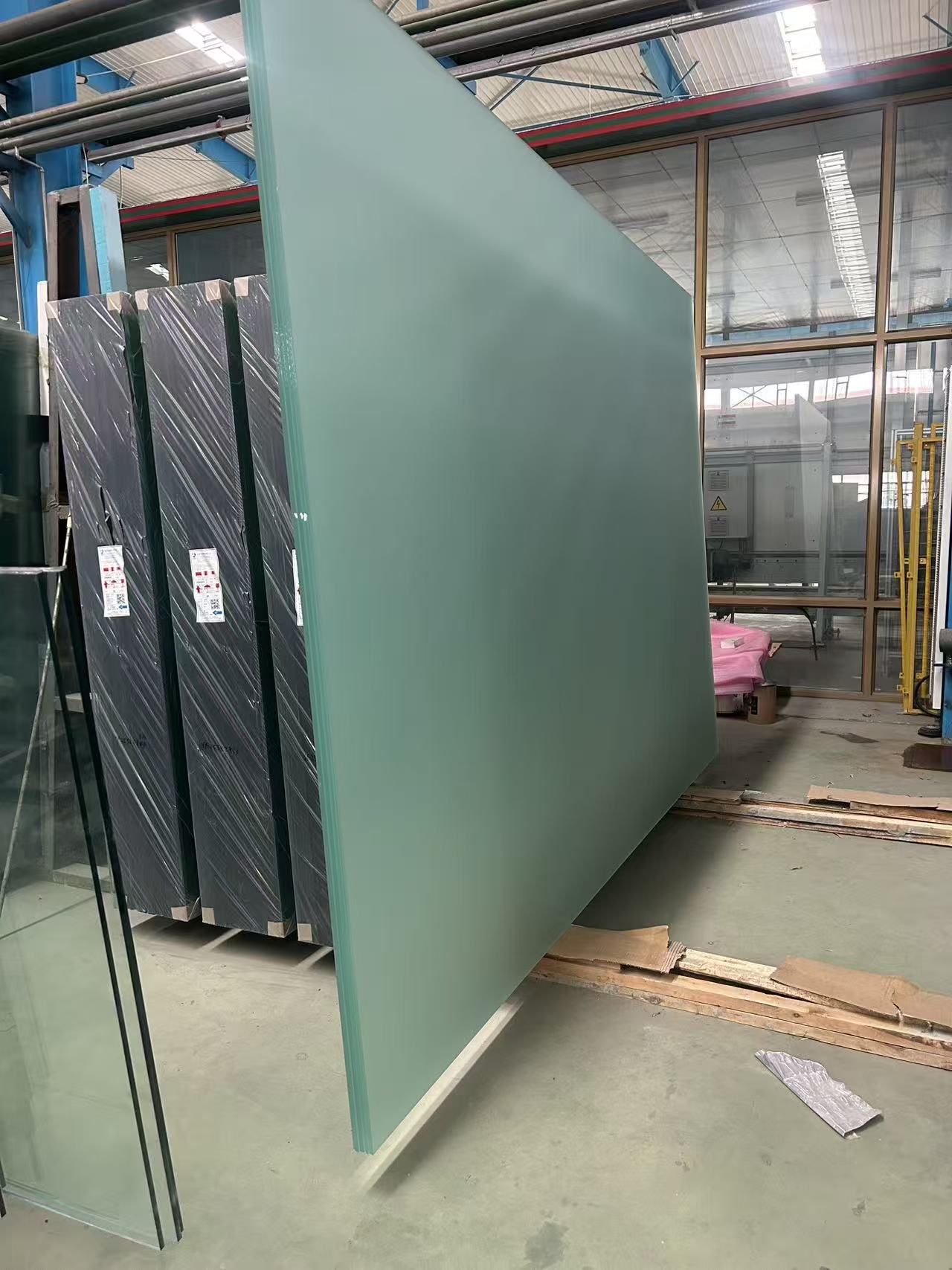 泸州市彩轴玻璃建筑幕墙玻璃生产基地 - 方案